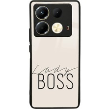 Spoyi Infinix Note 40 Lady Boss Tasarımlı Glossy Telefon Kılıfı