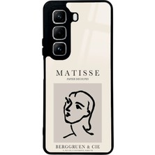 Spoyi Infinix Hot 50 Matisse Papier Tasarımlı Glossy Telefon Kılıfı
