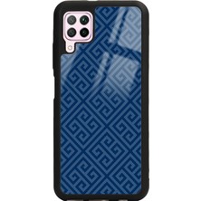 Spoyi Huawei P40 Lite Blue Motif Tasarımlı Glossy Telefon Kılıfı