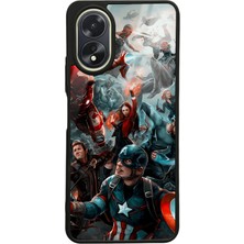 Spoyi Oppo A38 Avengers Ultron Tasarımlı Glossy Telefon Kılıfı