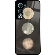 Spoyi Oppo A5 5g Night Moon Tasarımlı Glossy Telefon Kılıfı