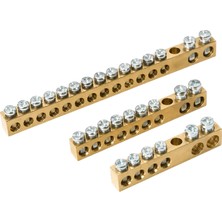 Tügen 125A Topraklama Klemensi 25 Delikli 7X12 mm