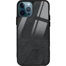 Spoyi iPhone 11 Pro Max Siyah Mermer Tasarımlı Glossy Telefon Kılıfı