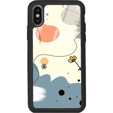 Spoyi Iphone Xs Max Nude Papatya Tasarımlı Glossy Telefon Kılıfı