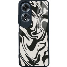 Spoyi Oppo A60 Triptrance Tasarımlı Glossy Telefon Kılıfı