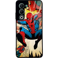 Spoyi Oppo A5 5g Spider-Man Örümcek Adam Tasarımlı Glossy Telefon Kılıfı