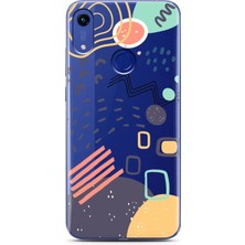 Spoyi Honor 8A Renkli Pattern Tasarımlı Süper Şeffaf Telefon Kılıfı