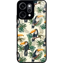 Spoyi Oppo Reno 14 Pro Tukan Kuşu Tasarımlı Glossy Telefon Kılıfı
