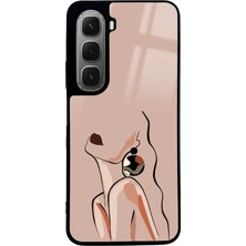 Spoyi Infinix Hot 60I Silüet Tasarımlı Glossy Telefon Kılıfı