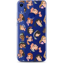 Spoyi Honor 8A Disney Girls Tasarımlı Süper Şeffaf Telefon Kılıfı