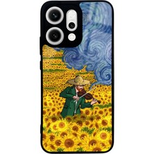 Spoyi Oppo Reno 14 Kemancı Tasarımlı Glossy Telefon Kılıfı