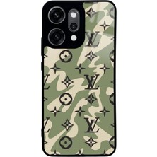 Spoyi Oppo Reno 14 Pro Green Dalga Tasarımlı Glossy Telefon Kılıfı