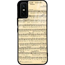 Spoyi Infinix Gt 30 Pro Müzik Notaları Tasarımlı Glossy Telefon Kılıfı
