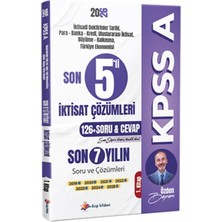 Akm Kitap 2026 Kpss A Son 5 Li Iktisat Son 7 Yıl Tamamı Çözümlü Orijinal Çıkmış Sorular 1. Kitap Dizgi Kitap