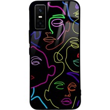Spoyi Infinix Gt 30 Pro Neon Silüet Tasarımlı Glossy Telefon Kılıfı