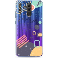 Spoyi Honor 20 Lite  Renkli Pattern Tasarımlı Süper Şeffaf Telefon Kılıfı