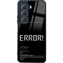 Spoyi Infinix Hot 50 Error Tasarımlı Glossy Telefon Kılıfı