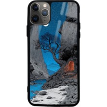 Spoyi iPhone 11 Pro Max Stellar Threshold Tasarımlı Glossy Telefon Kılıfı
