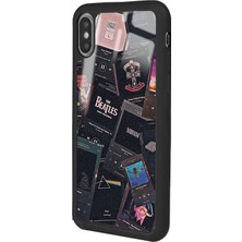 Spoyi Iphone x - Xs Retro Music Tasarımlı Glossy Telefon Kılıfı
