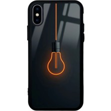 Spoyi iPhone x - Xs The Single Spark Tasarımlı Glossy Telefon Kılıfı