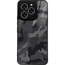 Spoyi Reeder S919 Siyah Kamuflaj Tasarımlı Glossy Telefon Kılıfı