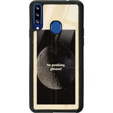 Spoyi Samsung A20S Peeking Tasarımlı Glossy Telefon Kılıfı