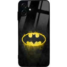 Spoyi Samsung A07 Yellow Batman Tasarımlı Glossy Telefon Kılıfı