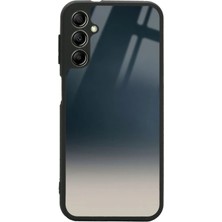Spoyi Samsung A24 Mavi Geçiş Tasarımlı Glossy Telefon Kılıfı
