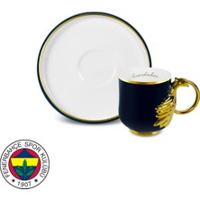 Karaca x Fenerbahçe Lisanslı 2 Kişilik Kahve Fincan Takımı 90 ml