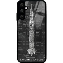 Spoyi Samsung A05S Apollo Plan Tasarımlı Glossy Telefon Kılıfı
