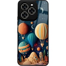 Spoyi Reeder S919 Astral Balonlar Tasarımlı Glossy Telefon Kılıfı
