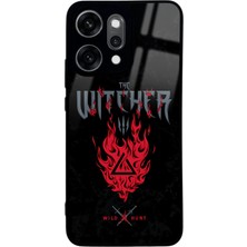 Spoyi Oppo Reno 14 Pro Witcher 3 Fire Tasarımlı Glossy Telefon Kılıfı