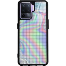 Spoyi Oppo Reno 5 Lite Neon Dama Tasarımlı Glossy Telefon Kılıfı