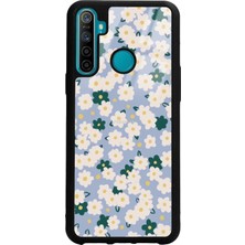 Spoyi Oppo Real Me 5i Daisy Pattern Tasarımlı Glossy Telefon Kılıfı