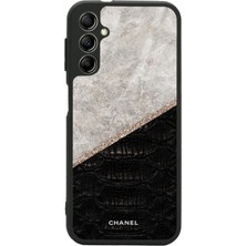 Spoyi Samsung A24 Chanel Tasarımlı Glossy Telefon Kılıfı