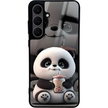 Spoyi Samsung S25 Fe Baby Panda Tasarımlı Glossy Telefon Kılıfı