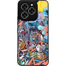 Spoyi Reeder S919  Retro Machine Tasarımlı Glossy Telefon Kılıfı