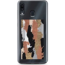 Spoyi Samsung A30 Wall Tasarımlı Süper Şeffaf Telefon Kılıfı