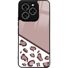 Spoyi Reeder S919 Kahve Leopar Tasarımlı Glossy Telefon Kılıfı
