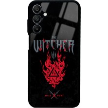 Spoyi Samsung A15 Witcher 3 Fire Tasarımlı Glossy Telefon Kılıfı