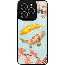 Spoyi Reeder S919 Koi Balığı Tasarımlı Glossy Telefon Kılıfı