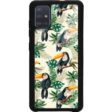 Spoyi Samsung A51 Tukan Kuşu Tasarımlı Glossy Telefon Kılıfı