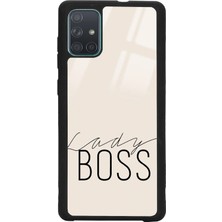 Spoyi Samsung A71 Lady Boss Tasarımlı Glossy Telefon Kılıfı