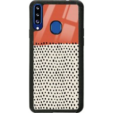 Spoyi Samsung A20S Vintage Art Tasarımlı Glossy Telefon Kılıfı