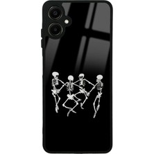 Spoyi Samsung A06 Dancer Skeleton Tasarımlı Glossy Telefon Kılıfı