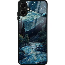 Spoyi Samsung A06 Night Tasarımlı Glossy Telefon Kılıfı