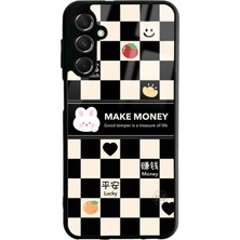 Spoyi Samsung M34 Make Money Tasarımlı Glossy Telefon Kılıfı