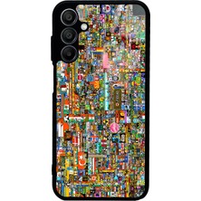 Spoyi Samsung A15 R/place Hatıra Tasarımlı Glossy Telefon Kılıfı