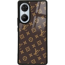 Spoyi Reeder S19 Max Pro S Edge Kahverengi Lv Tasarımlı Glossy Telefon Kılıfı