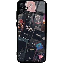Spoyi Samsung A05 Retro Music Tasarımlı Glossy Telefon Kılıfı